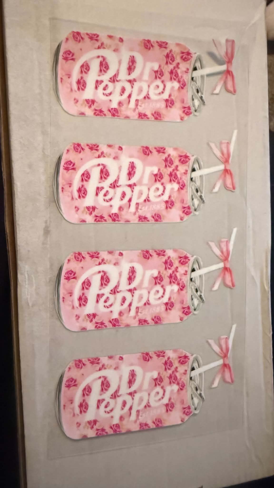 pink Dr pepper