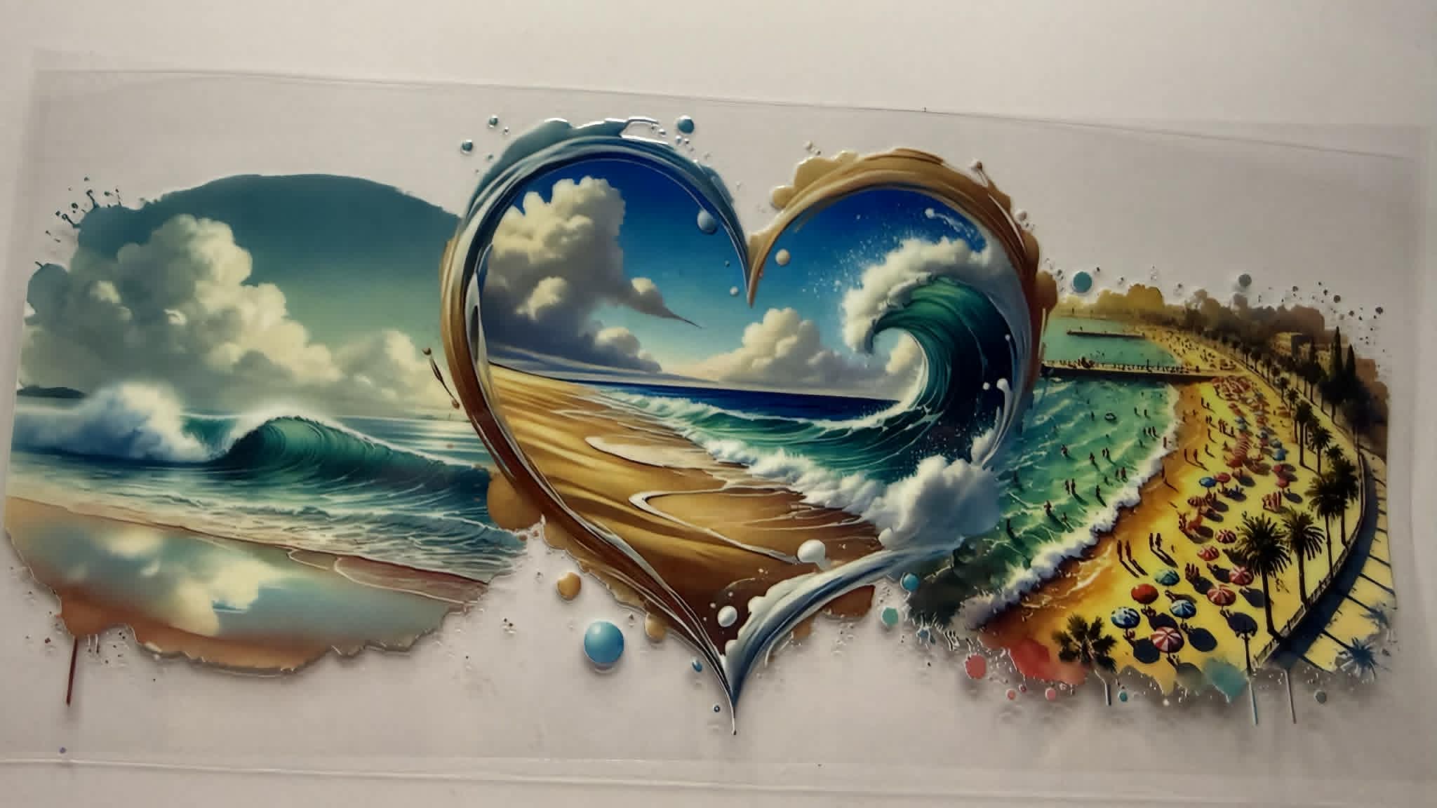 Ocean heart