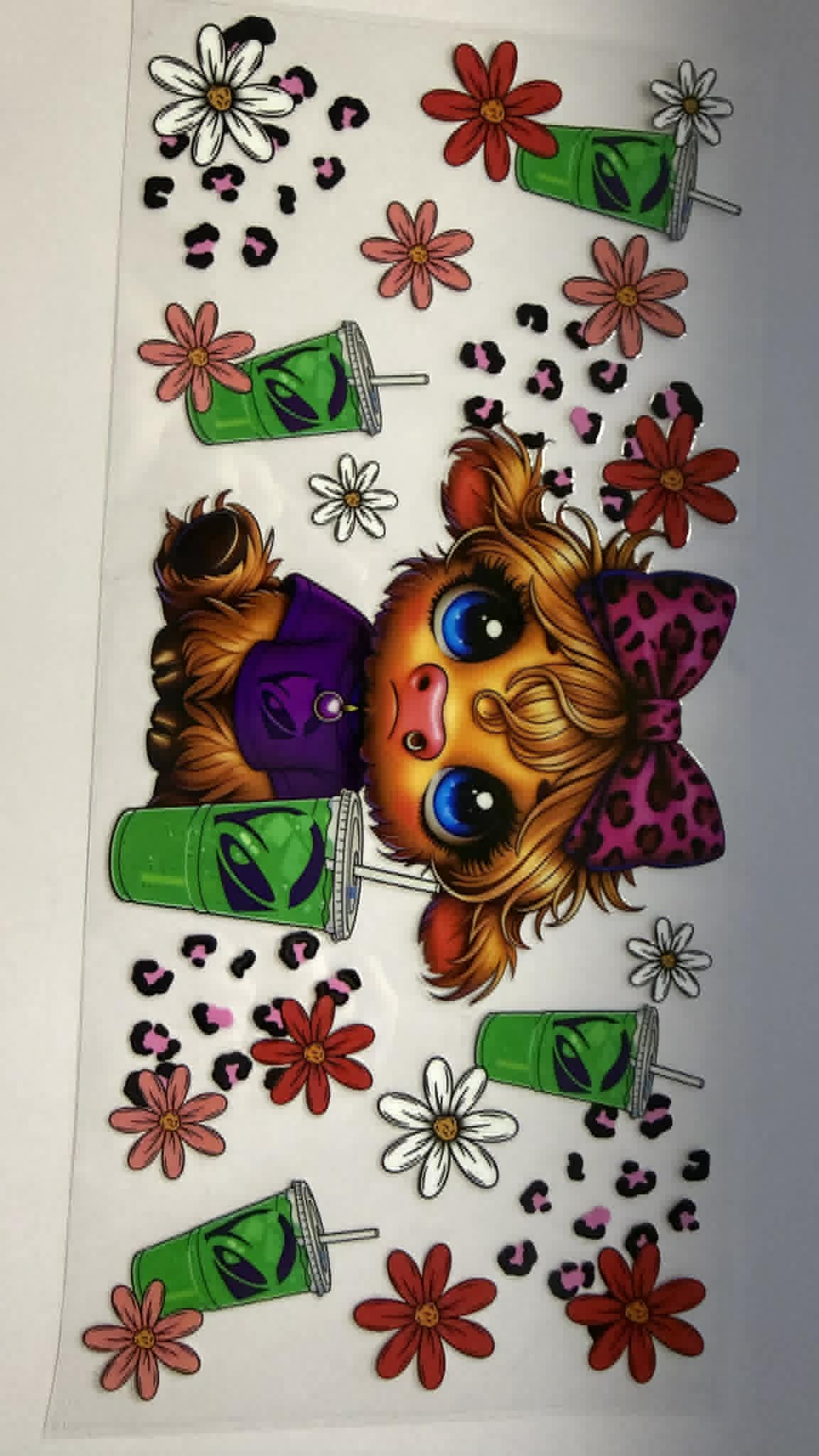 highland cow with taco bell